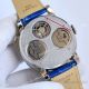 Swiss Copy Jacob and Co Casino Roulette Table Watches Blue Leather Strap (9)_th.jpg